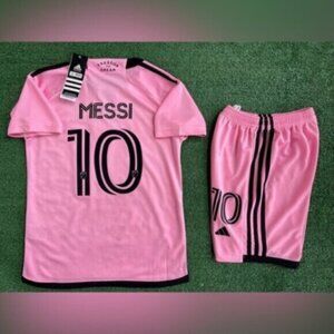 Inter Miami kids Messi soccer jersey youth soccer 2024